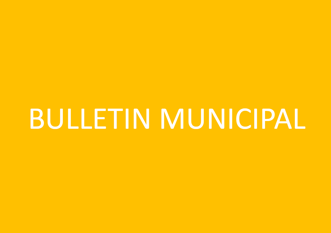 Bulletin Municipal "L'écho de Rochecline"